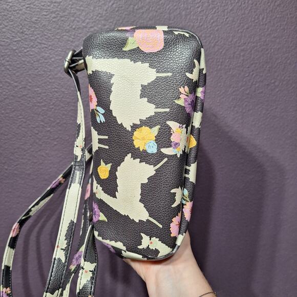 Black Llama print mini backpack - Picture 3 of 6